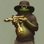 Pepe with the Golden Gun