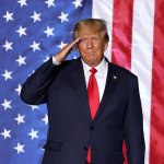 Traitor Trump salutes his equally traitorous minions