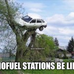Biofuel Station | advmeme26; BIOFUEL STATIONS BE LIKE | image tagged in memes,secure parking,biofuel,biofuel station,advmeme26,car | made w/ Imgflip meme maker