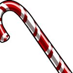 Candy cane for mouth