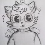 kitty drawn by blue berry/mime meme