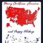Merry Christmas America and Happy Holidays meme