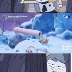 THAT PENGUIN SIDEQUEST!!? | image tagged in hilda nope not today | made w/ Imgflip meme maker