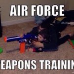 air force weapon training template
