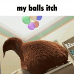 my balls itch meme