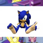 BURN IT BURN IT | Time to wacht some sonic; What the fu- | image tagged in cuddles saw something meme htf | made w/ Imgflip meme maker