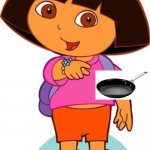 Dora | MY PARENTS WHEN I HANDWASH STUFF; DOES THIS PAN LOOK CLEEAAN? | image tagged in dora | made w/ Imgflip meme maker