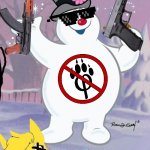 Frosty the Furry Slayer. | FURRY SLAYER | image tagged in frosty the snowman,anti furry,memes | made w/ Imgflip meme maker