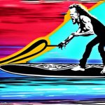 Metallica On Surfboard GIF Template