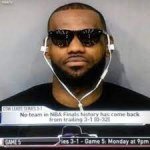 Lebron down 3-1