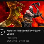 Kratos vs. Doom Slayer