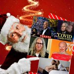 Santa's liberal naughty list meme