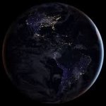 Earth at night