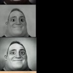 Mr Incredible Becoming Uncanny To Canny But It's Double Decent meme