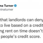 Rent and credit scores