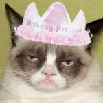 Grumpy cat birthday meme