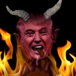 Shitspeaking devil trump