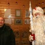 Putin and Santa Claus in Ukraine