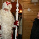 Putin and Santa Claus in Ukraine