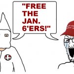KKK MAGA Free the Jan. 6'ers
