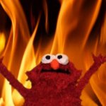 elmo rise | image tagged in elmo rise | made w/ Imgflip meme maker