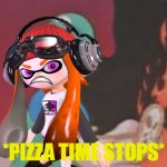 Pizza time stops but meggy