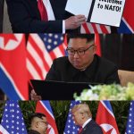 Welcome to NATO North Korea meme