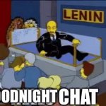 Goodnight chat lenin GIF Template