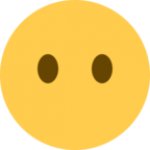 No mouth emoji template