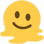 Melting emoji template