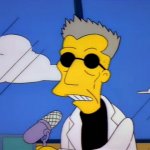 Simpsons Monorail Scientist