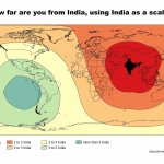 How far are you from India meme