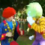legendary clown fight GIF Template