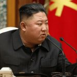 Kim Jong-Un points angrily