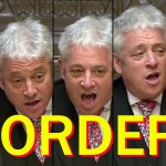 John Bercow Order meme