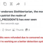 Skeletor endorses Slothbertarian, the most pro-freedom patriot t