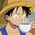 Luffy Tea template