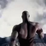 Kratos Falling GIF Template