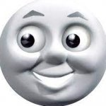 Thomas the tank engine face