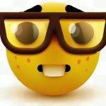 nerd emoji GIF Template