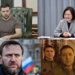 Zelensky Navalny Tsai Ing-Wen