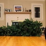 Cat knocked over Christmas Tree