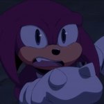 Knuckles shocked