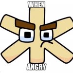 Ж when angry | WHEN; ANGRY | image tagged in russia,zhe,niner,lay-g,sentrim be like | made w/ Imgflip meme maker