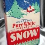 Asbestos pure white snow