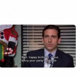 Happy birthday jesus the office