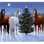 Christmas Horses