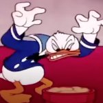 Donald Duck ready of grab