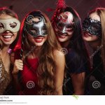masked females