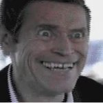 manic dafoe GIF Template
